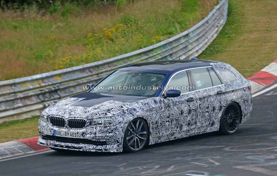 Spied: 2017 Alpina B5 Touring testing on the Nurburgring