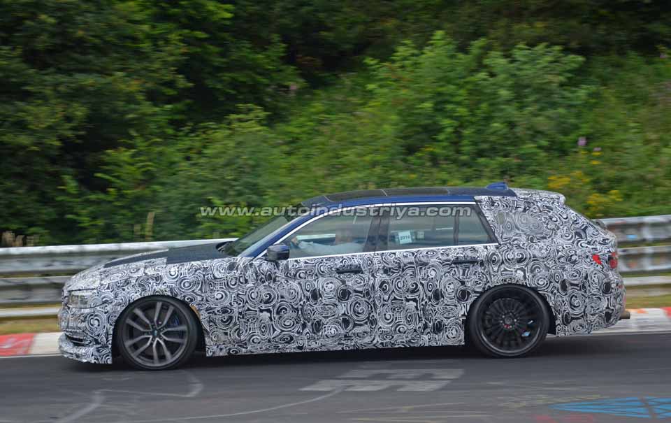 Spied: 2017 Alpina B5 Touring testing on the Nurburgring