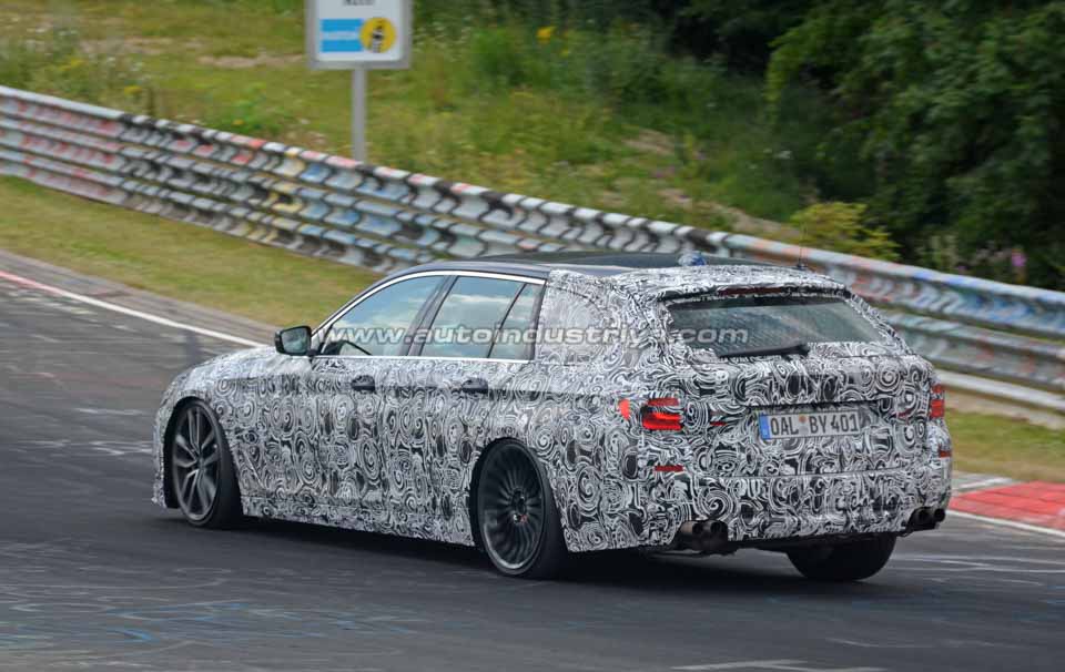 Spied: 2017 Alpina B5 Touring testing on the Nurburgring