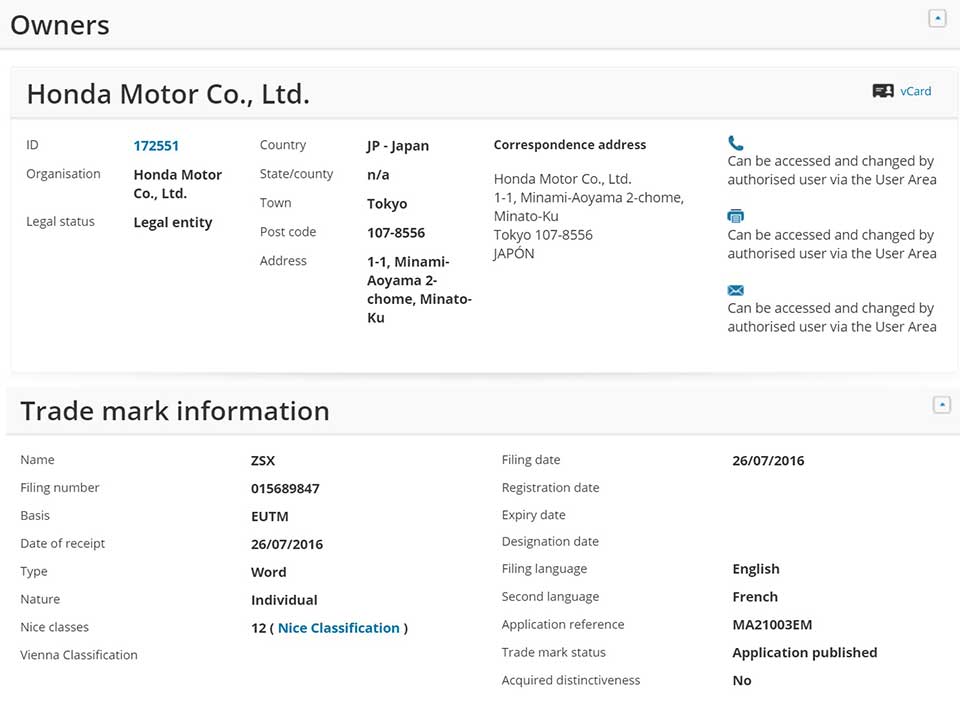 Report: Honda files patent for baby NSX Report: Honda files patent for baby NSX