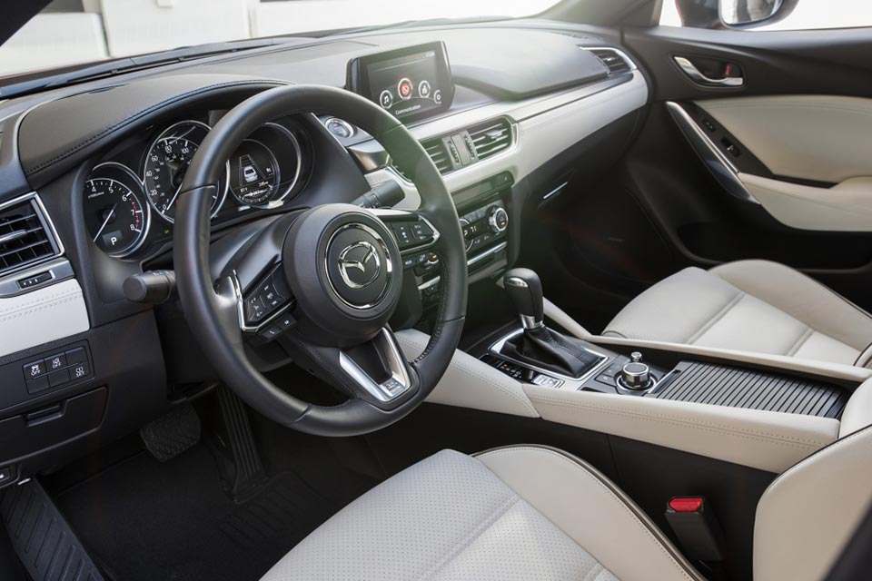 Inside the 2017 Mazda6
