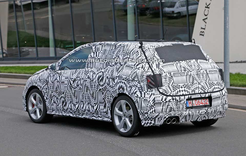 2018 VW Polo GTI rear