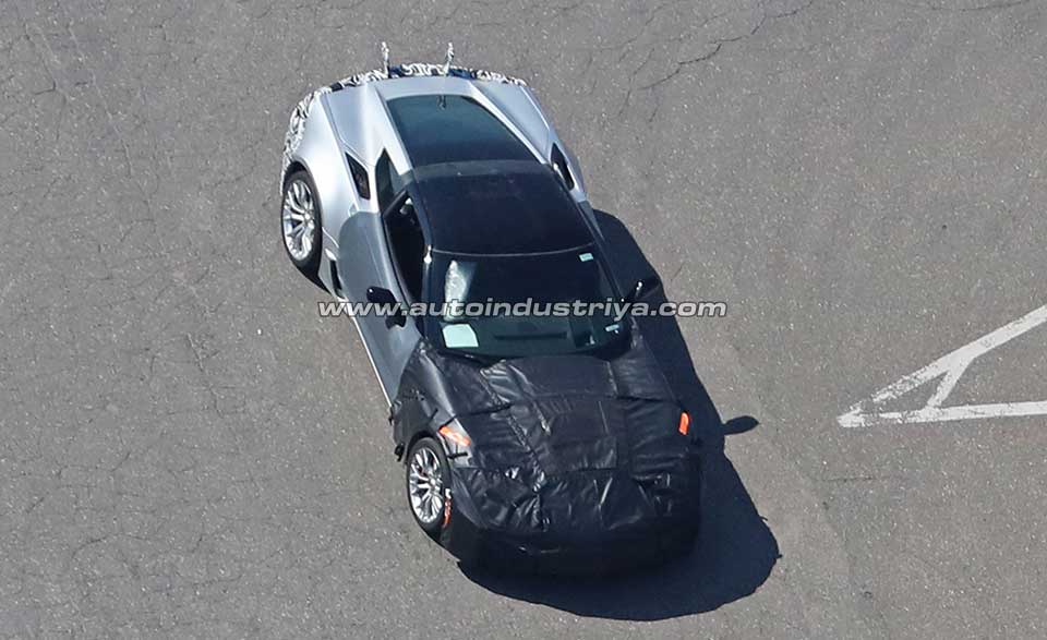 Front fascia of the supposed C7 ZR1