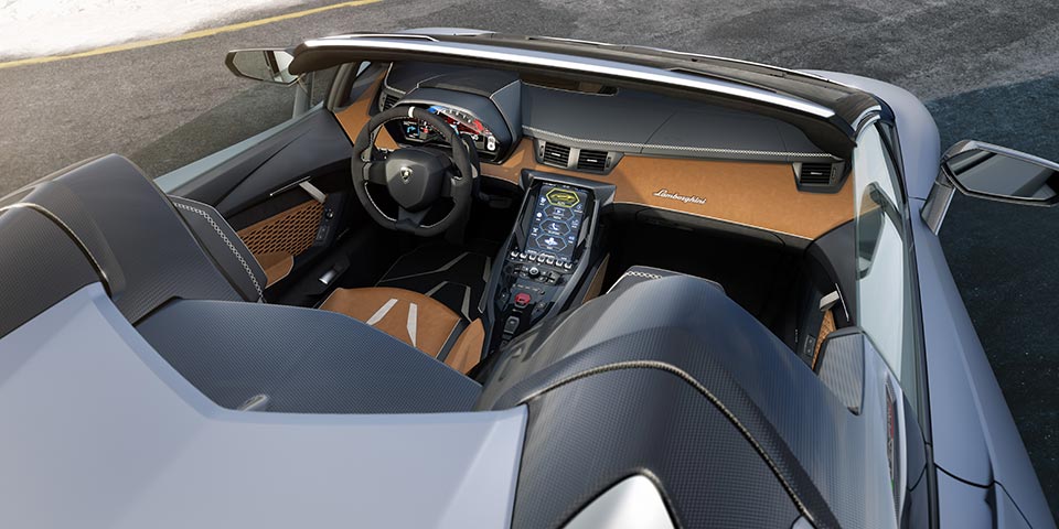 Inside the Lamborghini Centenario Roadster