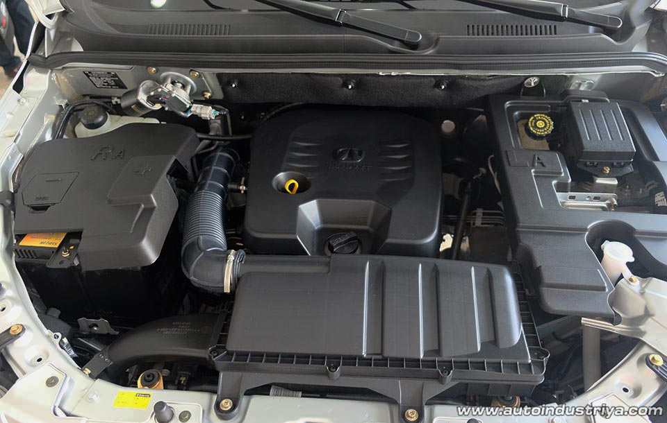 The 1.5-liter engine of the 2016 BAIC M20