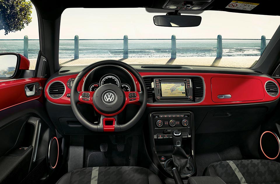 Aboard the 2017 Volkswagen Beetle