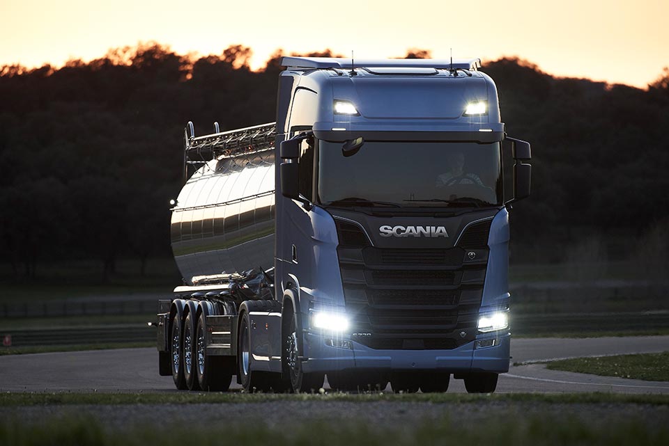 The new Scania truck line