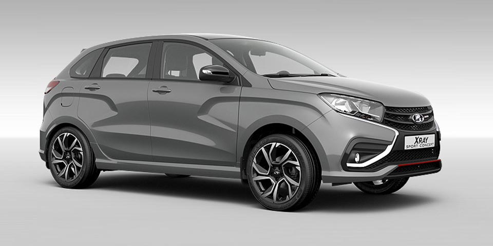 The Lada XRay Sport concept