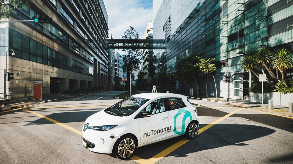 The self-driving nuTonomy Renault Zoe