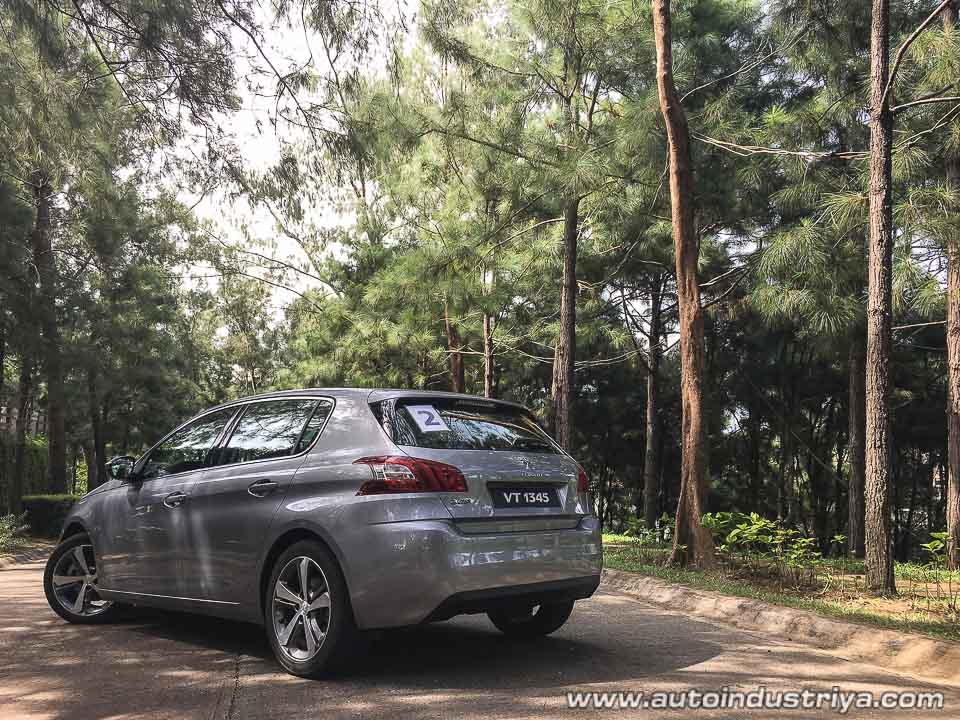Peugeot 308 at Crosswinds