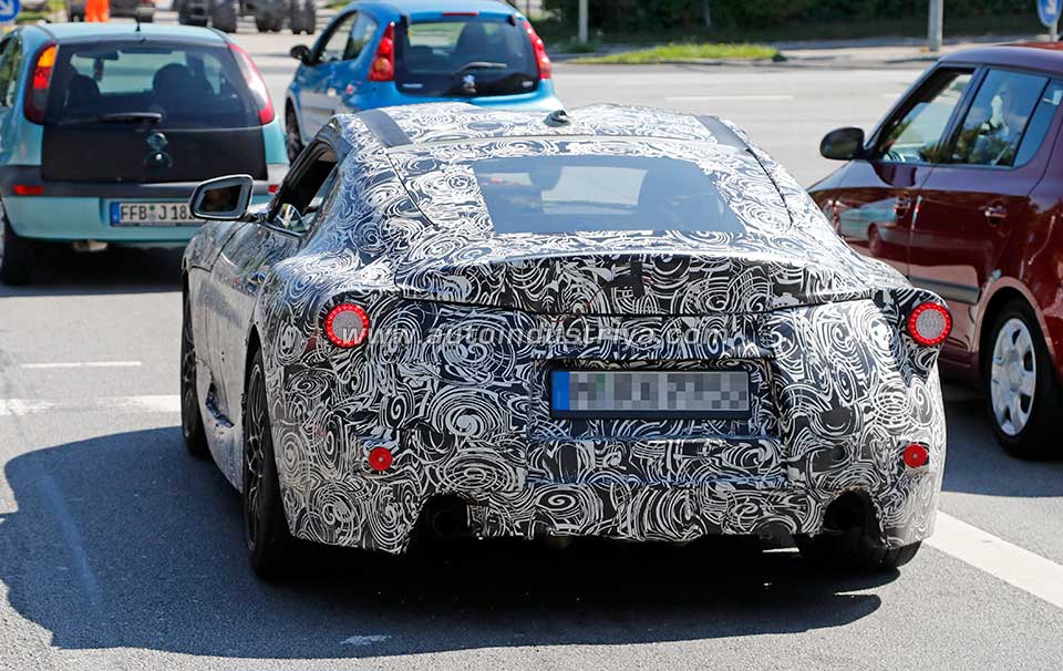 Toyota Supra rear quarter