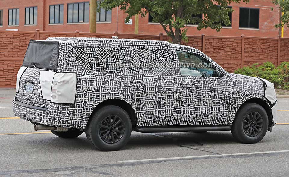2018 Ford Expedition prototype side