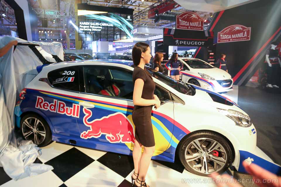 Side profile of the Peugeot 208 T16 Pikes Peak