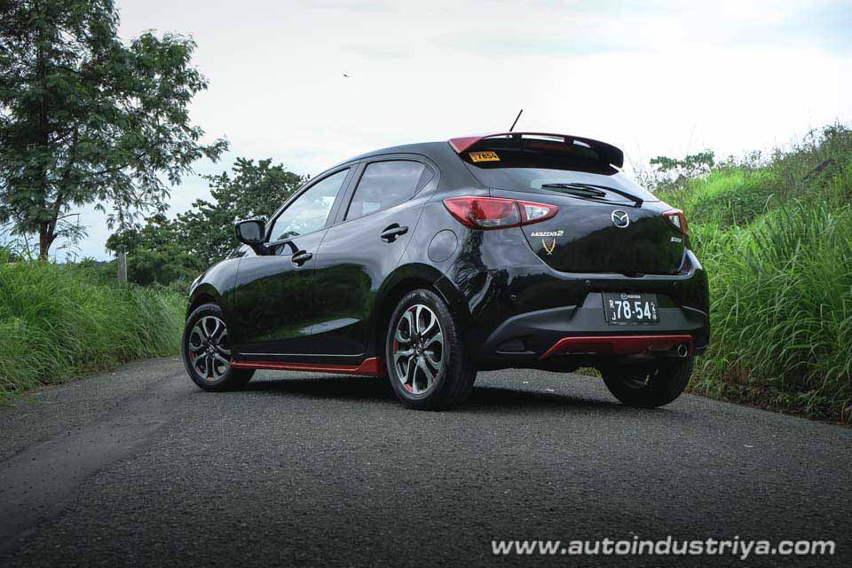 Mazda2 Midnight Edition rear
