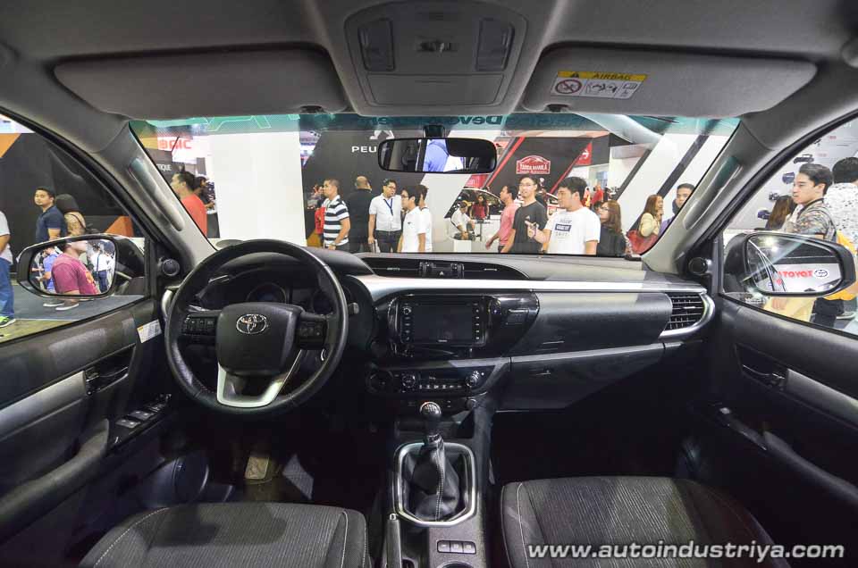2016 Toyota Hilux TRD interior