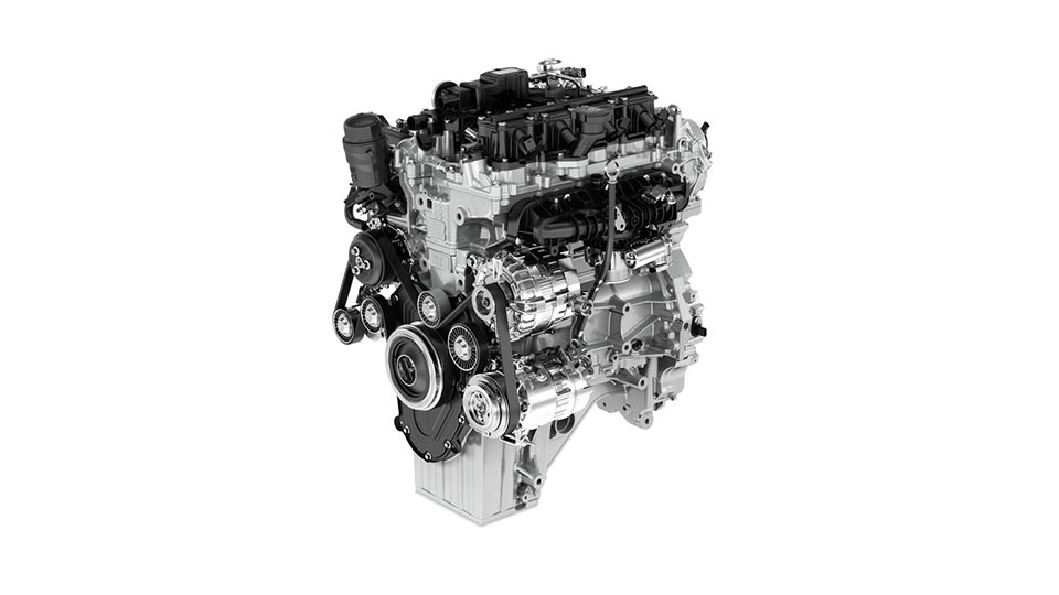 The new 2.0-liter turbo engine