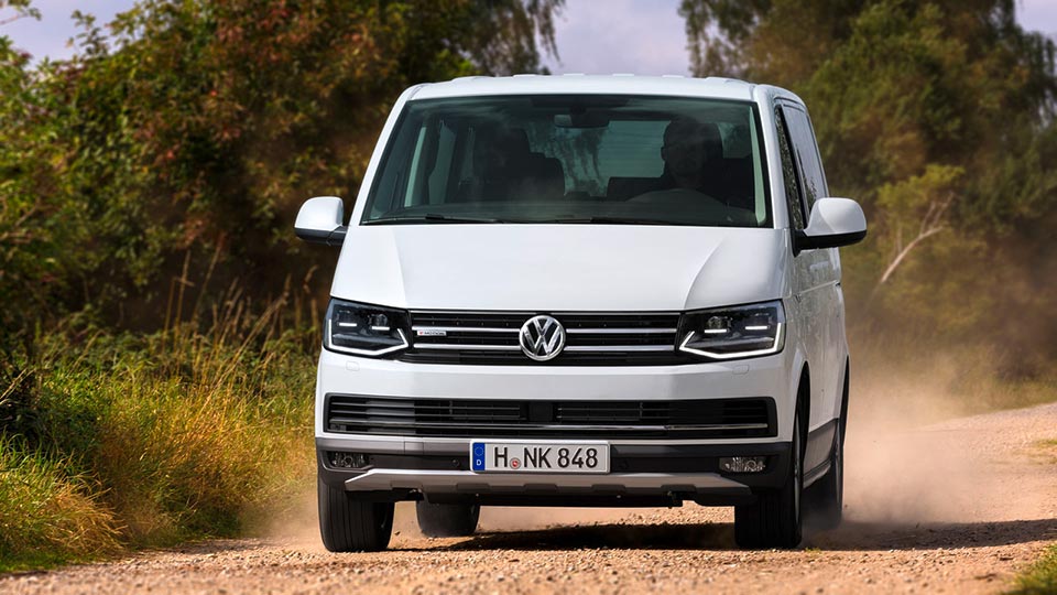 Up front with the Mulitivan Panamericana from Volkswagen