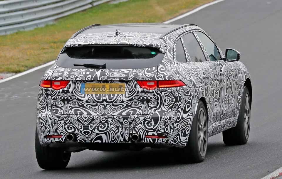 A look behind the Jaguar F-Pace R