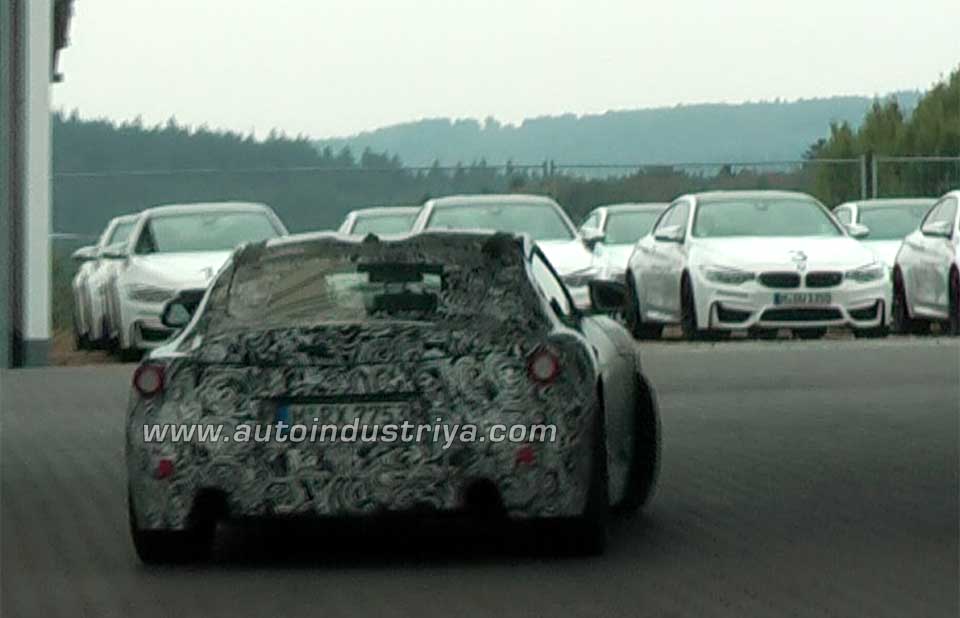 Toyota Supra test mule BMW M Center