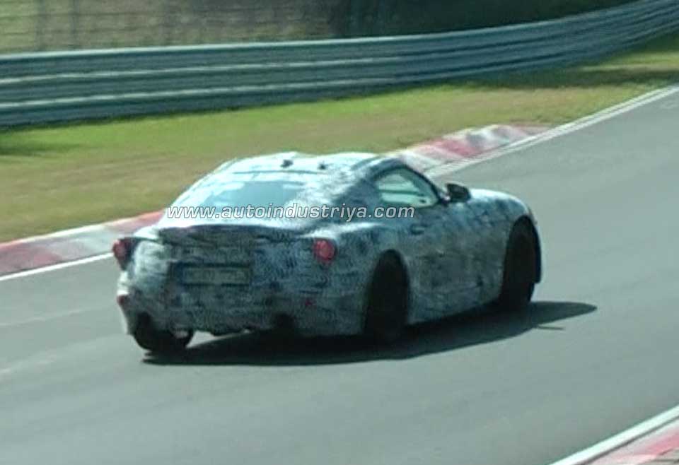 Toyota Supra test mule Nurburgring