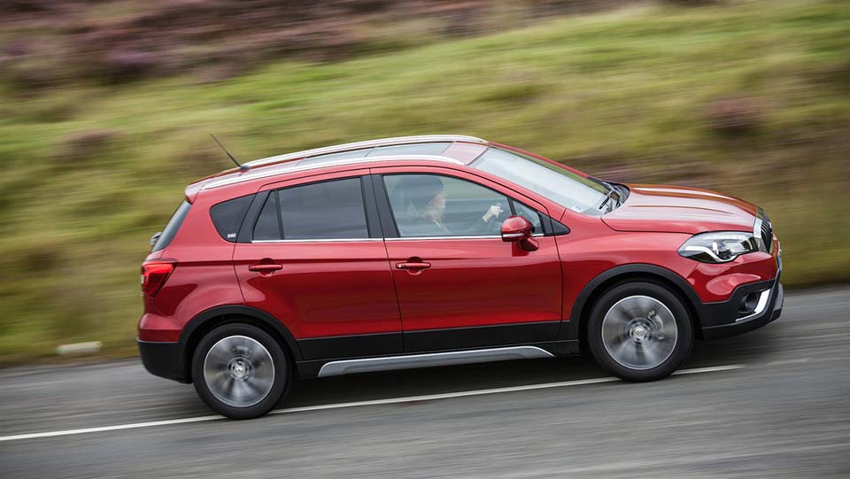 The 2017 S-Cross in action