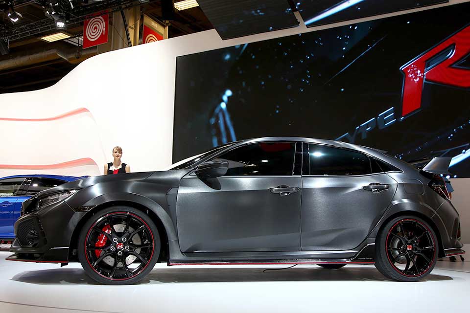 Honda Civic Type R Prototype side
