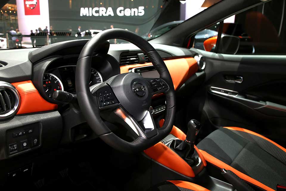 Nissan Micra interior