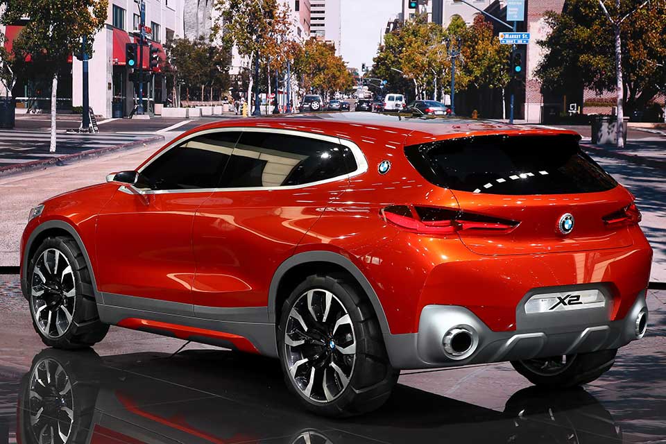 BMW X2 Concept rear quarter
