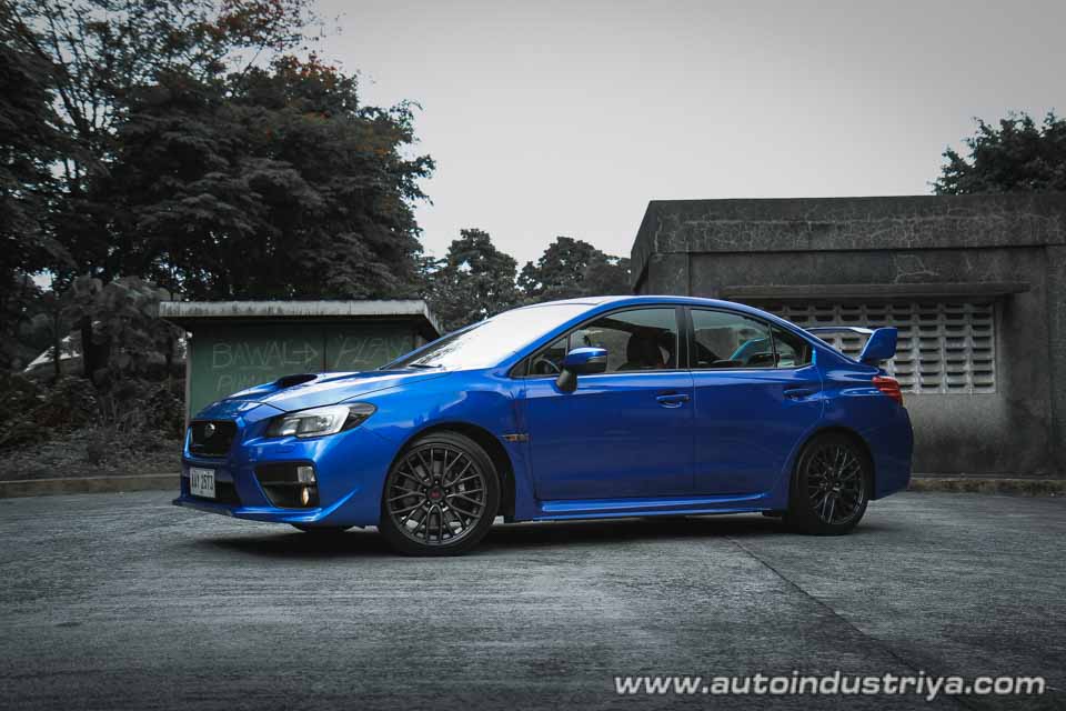 2015 Subaru WRX STI side