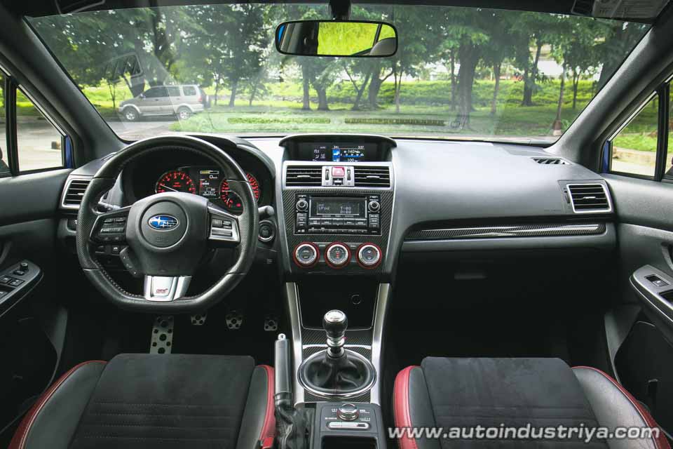 2015 Subaru WRX STI dashboard