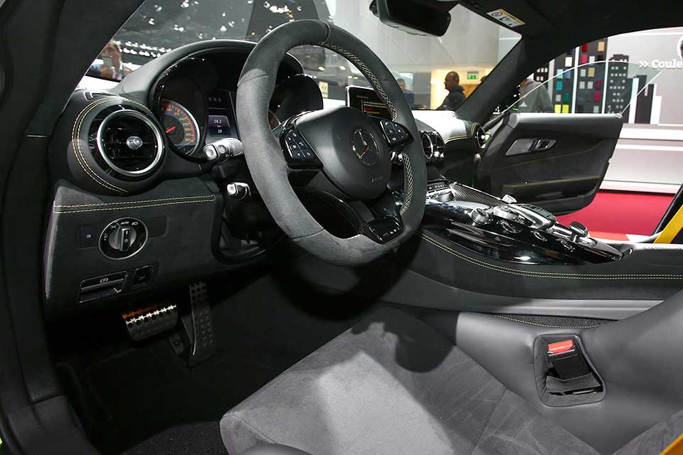 Inside the Mercedes-AMG GT C