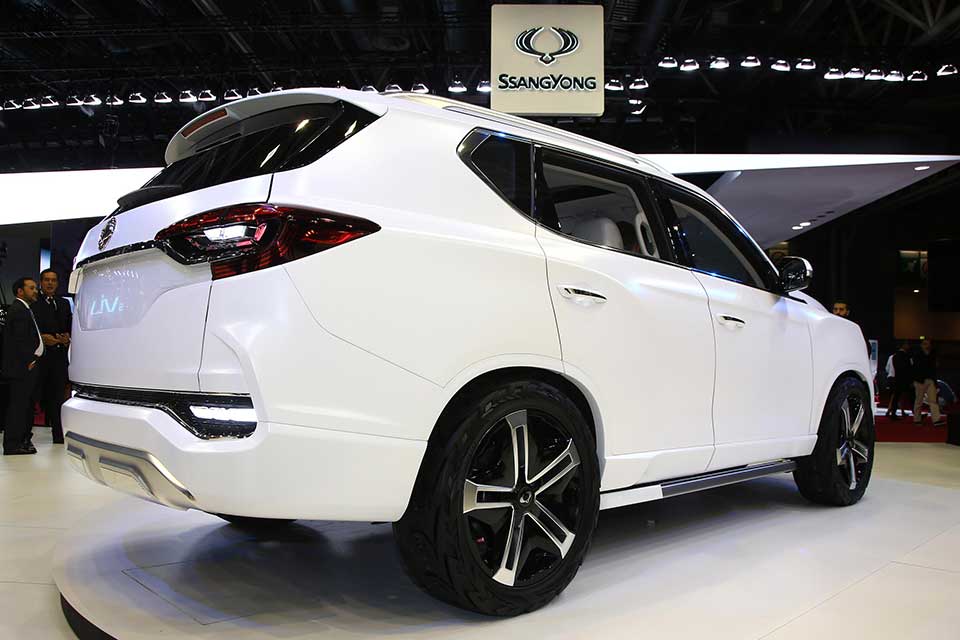 Rear quarter of the LIV-2 concept