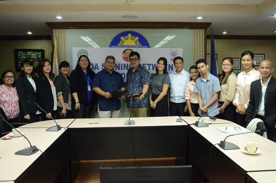 MMDA x DLSU-CSB memorandum signing