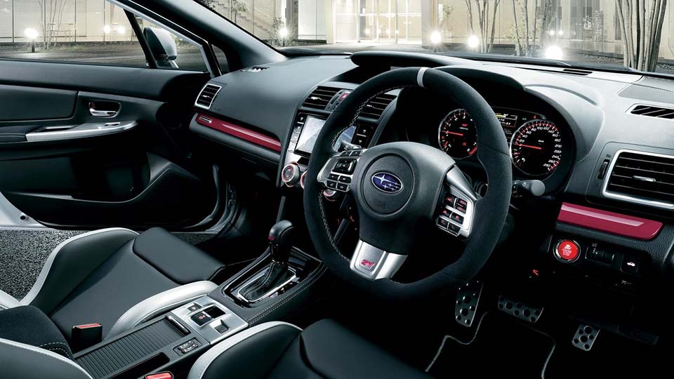 Inside the WRX STI tS S4