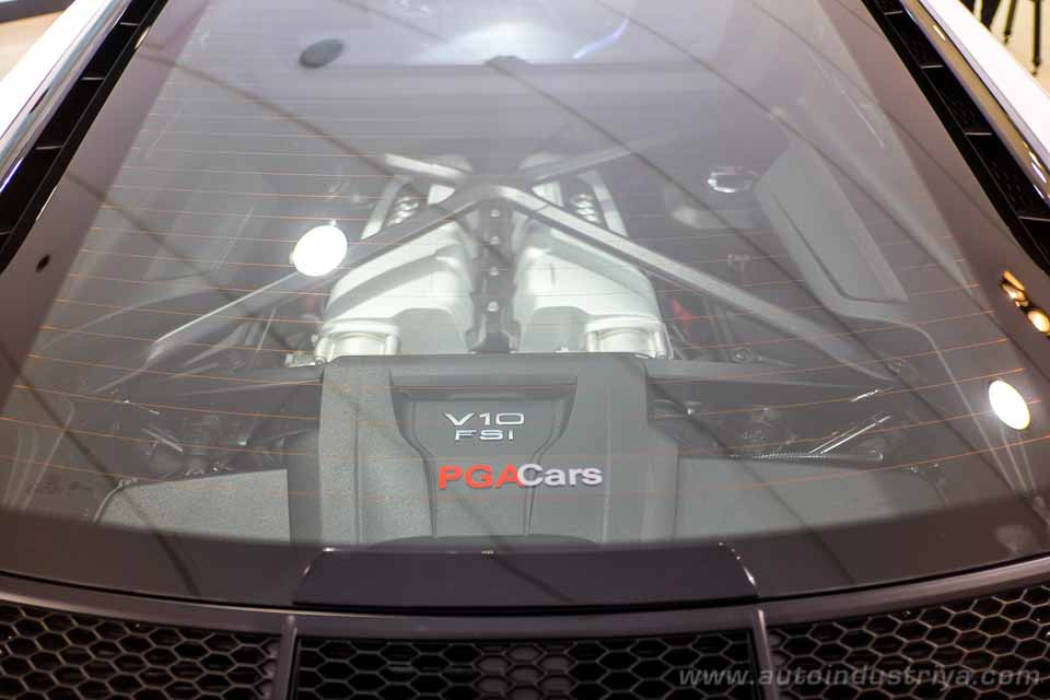 Uprated V10 engine for the R8 Plus