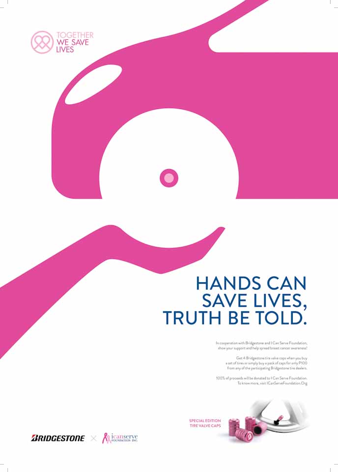 Bridgestone breast cancer awareness