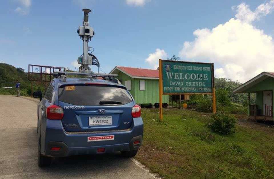 Here mapping in Davao