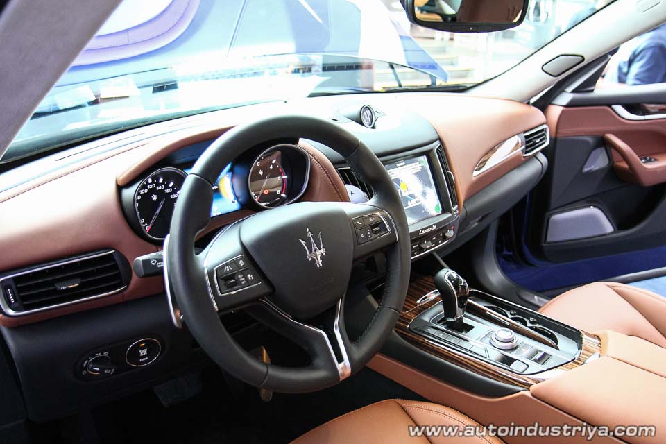 Inside the 2017 Maserati Levante