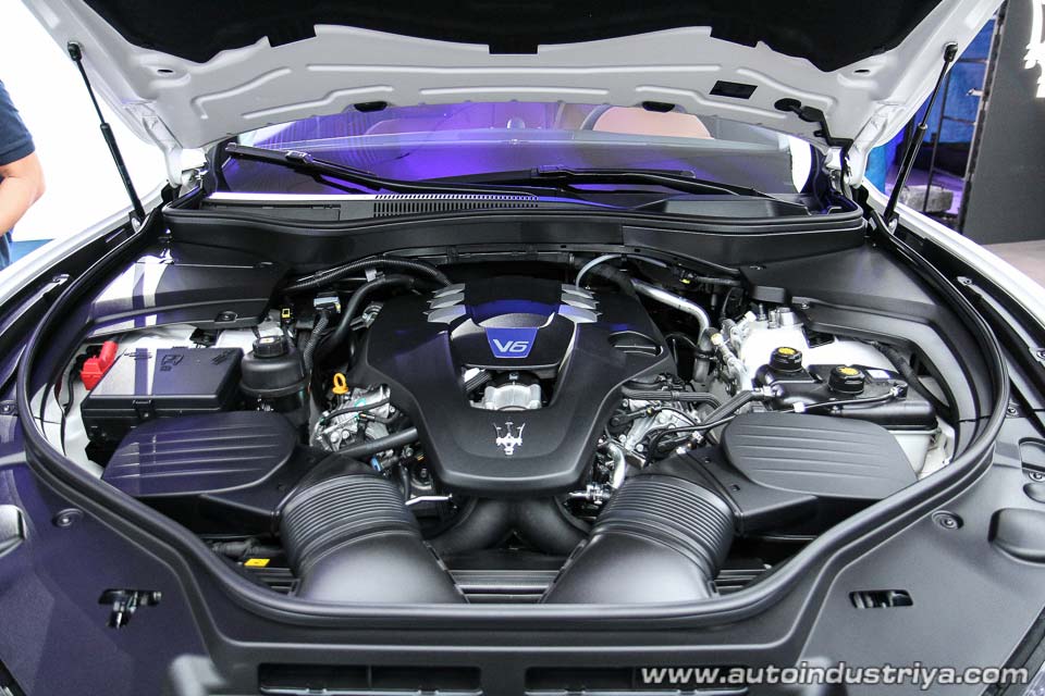 The 3.0-liter twin-turbo gasoline V6