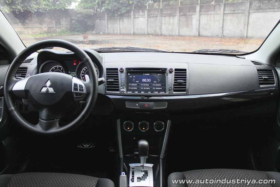 Inside the 2016 Mitsubishi Lancer EX GT-A