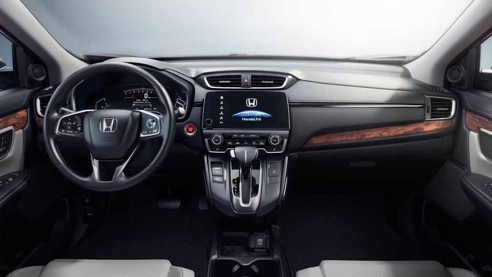 New dash treatment for 2017 CR-V