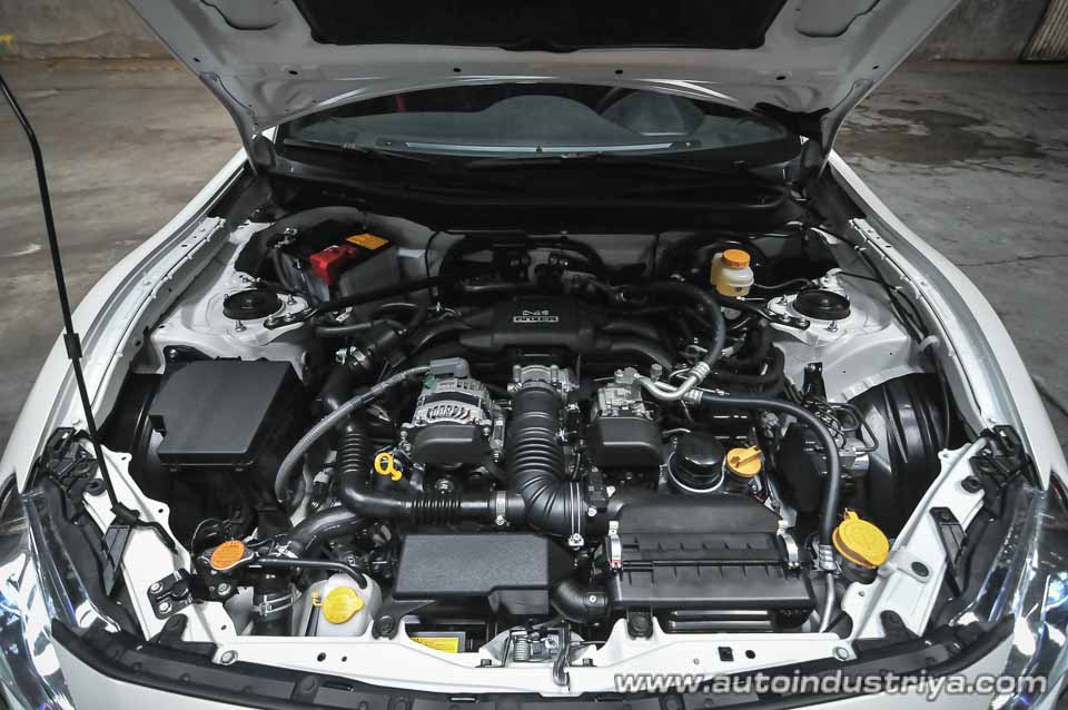 The 2.0-liter FA20 Boxer engine of the Toyota 86