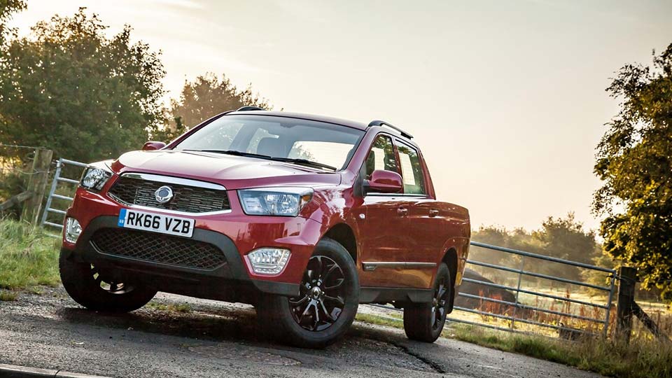 Up close with the 2017 Ssangyong Musso pickup