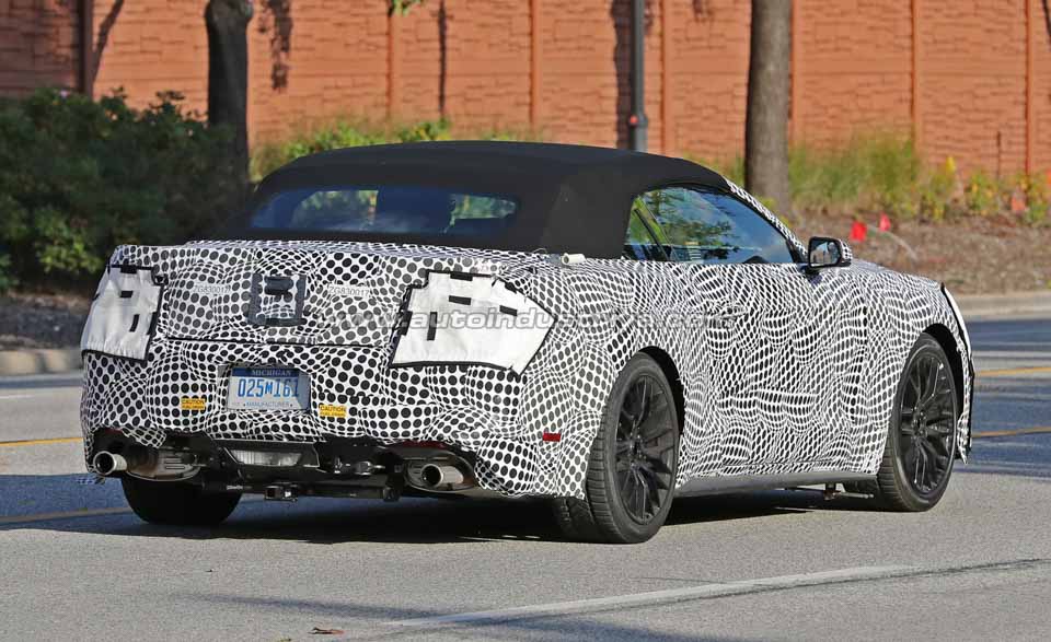 Mustang convertible rear