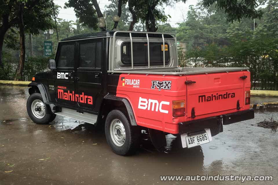 Mahindra Enforcer rear