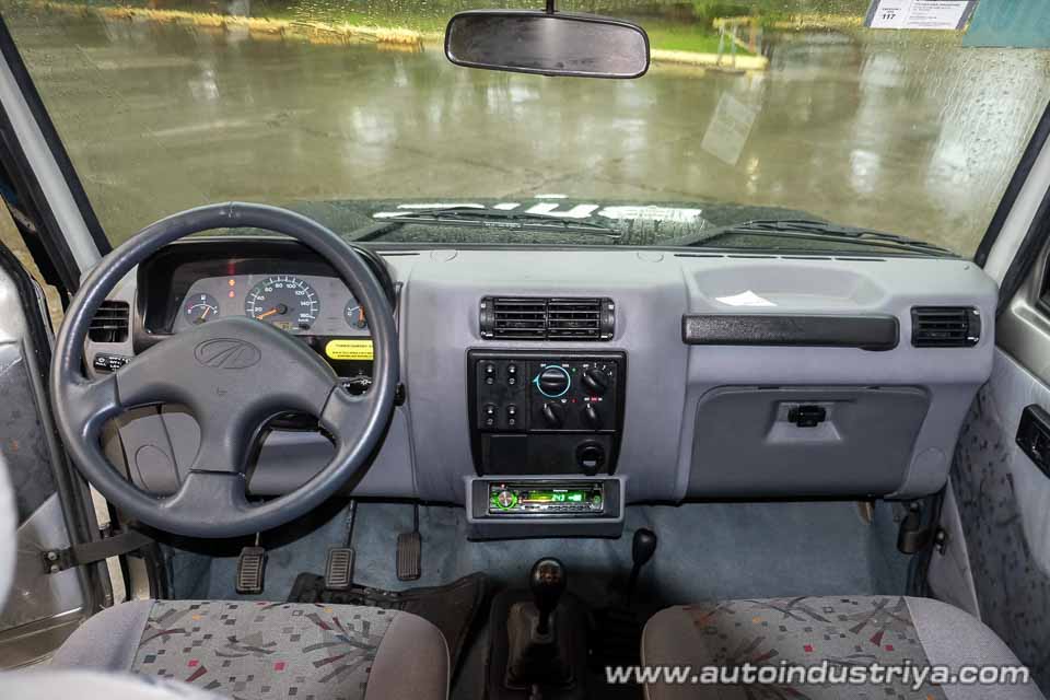 Mahindra Enforcer interior