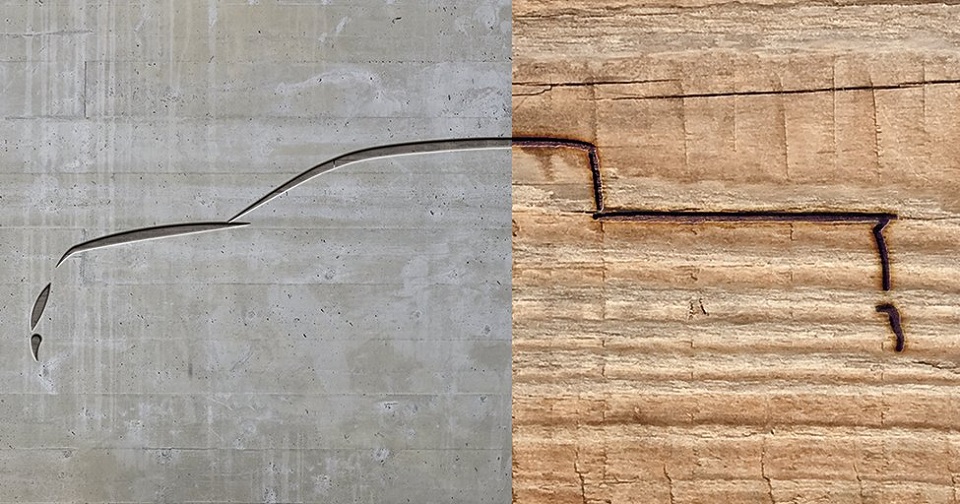 The silhouette of Mercedes-Benz's pickup concept