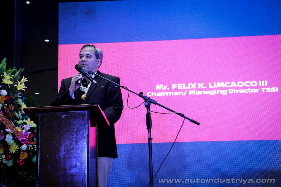 Felix Limcaoco III, TSSI president