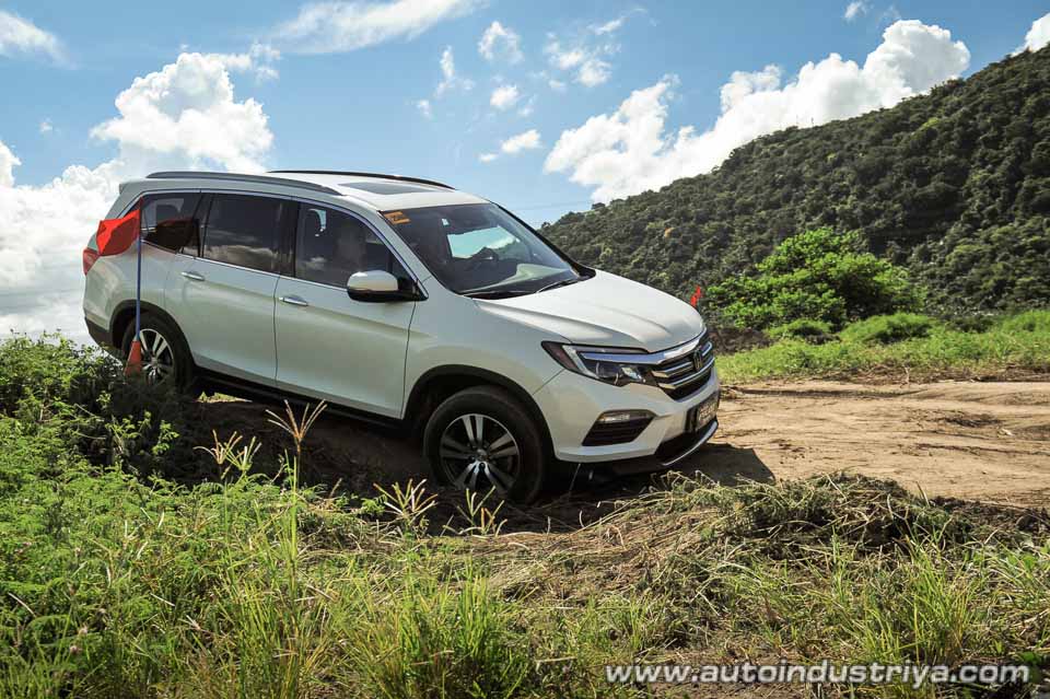 Honda Pilot off-roading