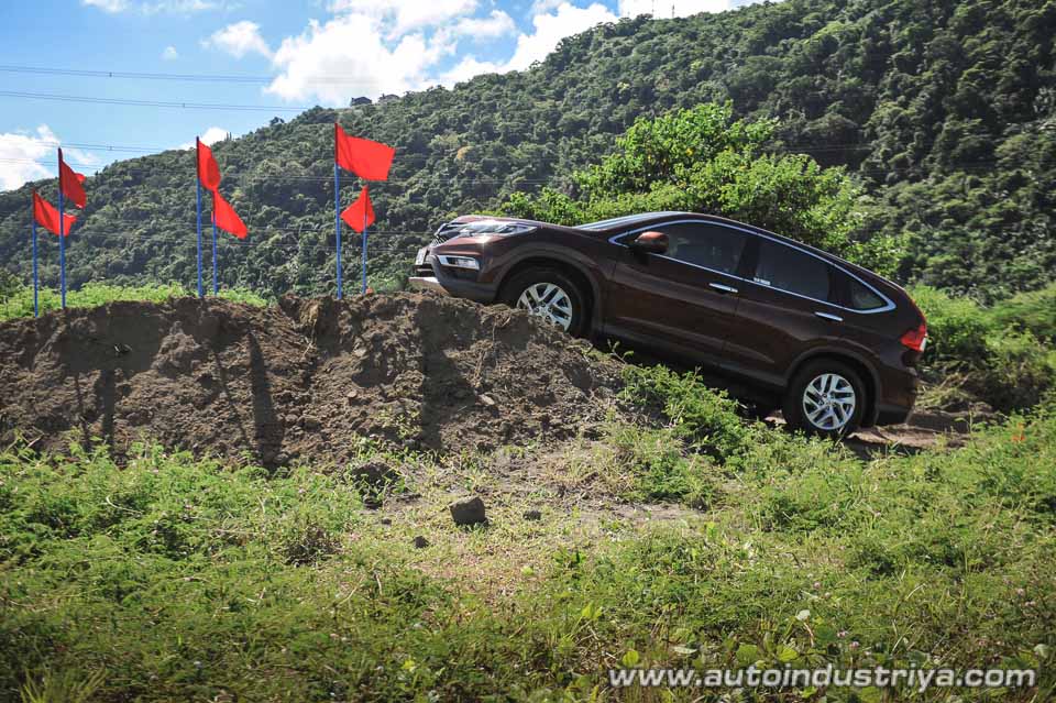 Honda CR-V off-roading